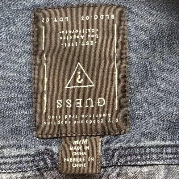 Guess Slim Fit Denim Shirt - Picture 3 of 5
